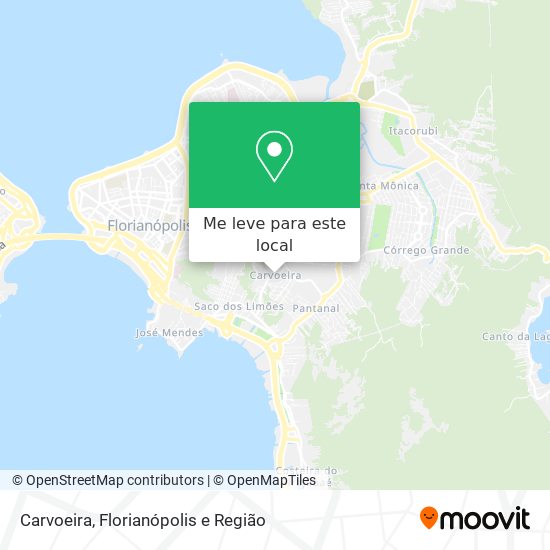 Carvoeira mapa