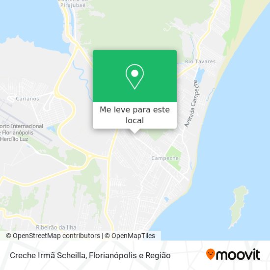 Creche Irmã Scheilla mapa