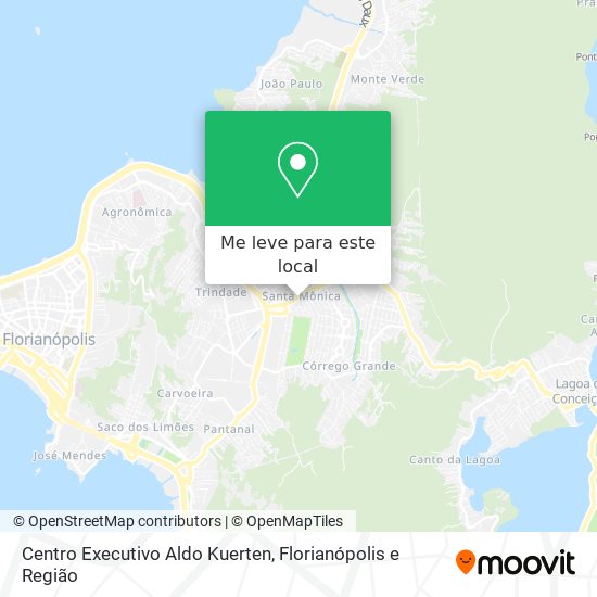 Centro Executivo Aldo Kuerten mapa
