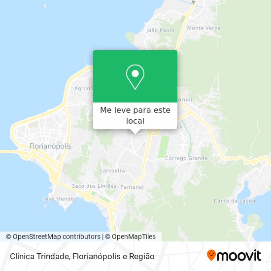 Clínica Trindade mapa