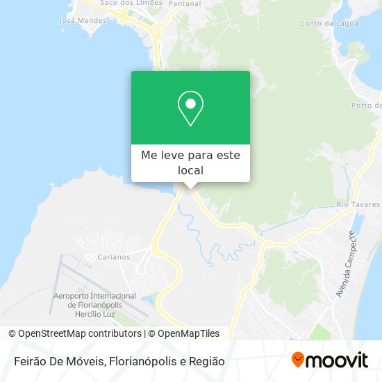 Feirão De Móveis mapa