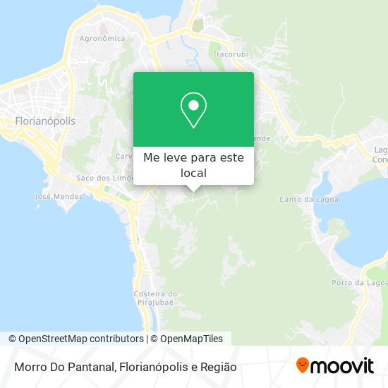 Morro Do Pantanal mapa