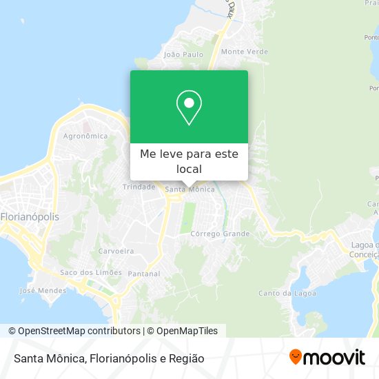 Santa Mônica mapa