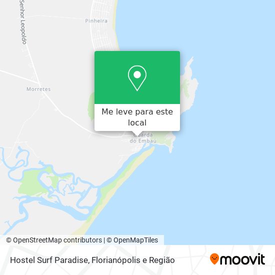 Hostel Surf Paradise mapa