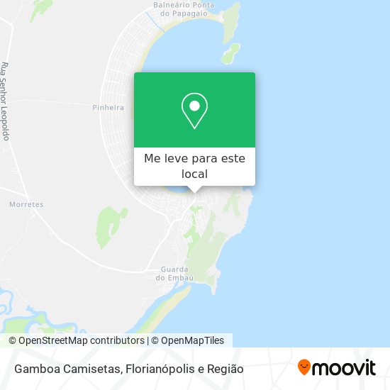 Gamboa Camisetas mapa