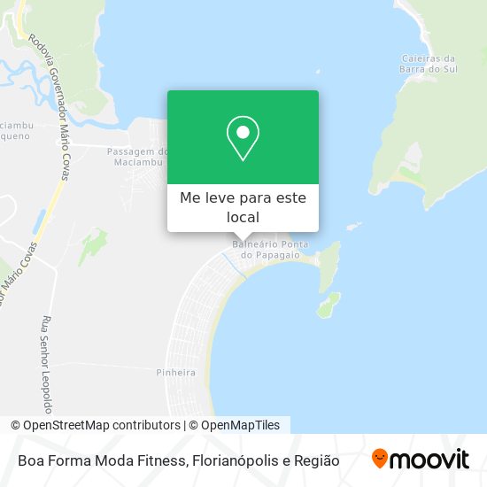 Boa Forma Moda Fitness mapa
