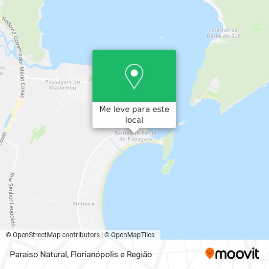 Paraiso Natural mapa