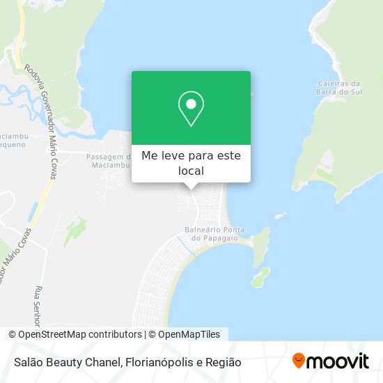 Salão Beauty Chanel mapa