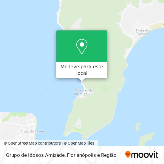 Grupo de Idosos Amizade mapa