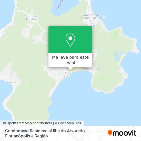 Condominio Residencial Ilha do Arvoredo mapa