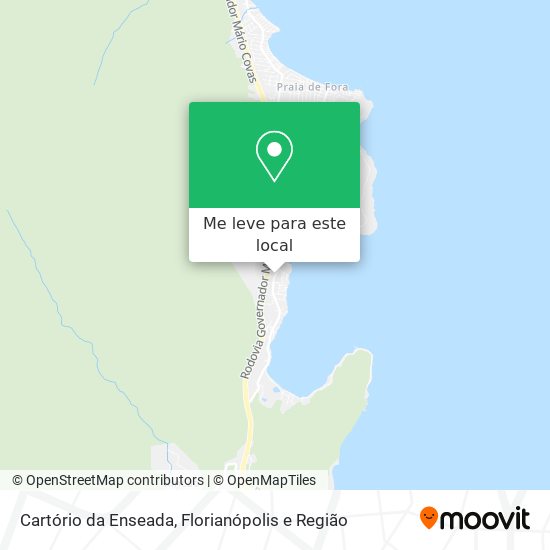 Cartório da Enseada mapa