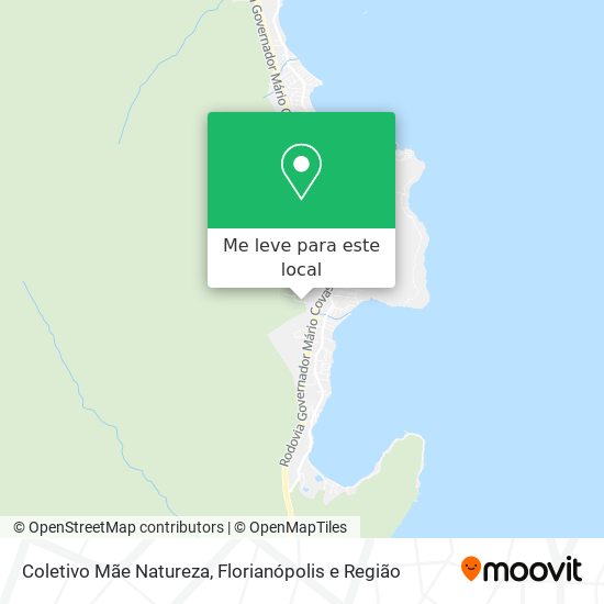 Coletivo Mãe Natureza mapa