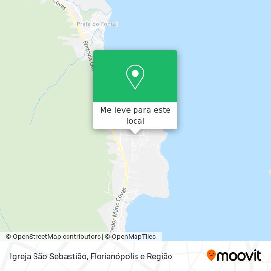 Igreja São Sebastião mapa