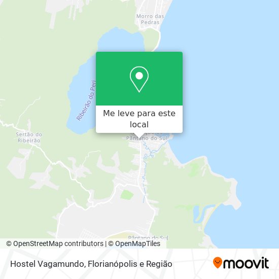 Hostel Vagamundo mapa