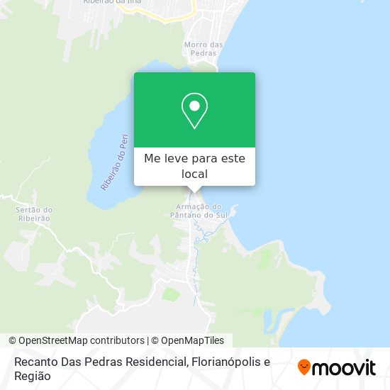 Recanto Das Pedras Residencial mapa