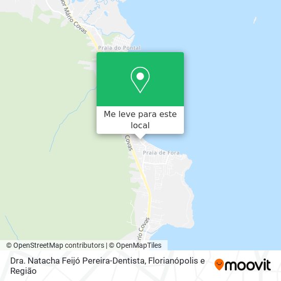 Dra. Natacha Feijó Pereira-Dentista mapa