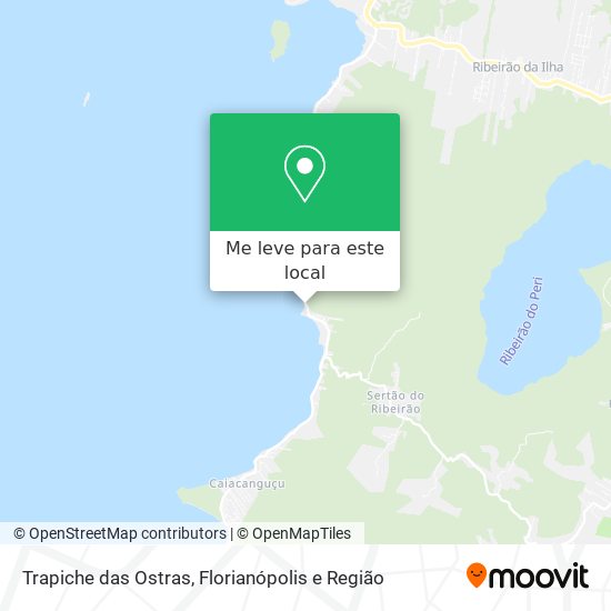 Trapiche das Ostras mapa