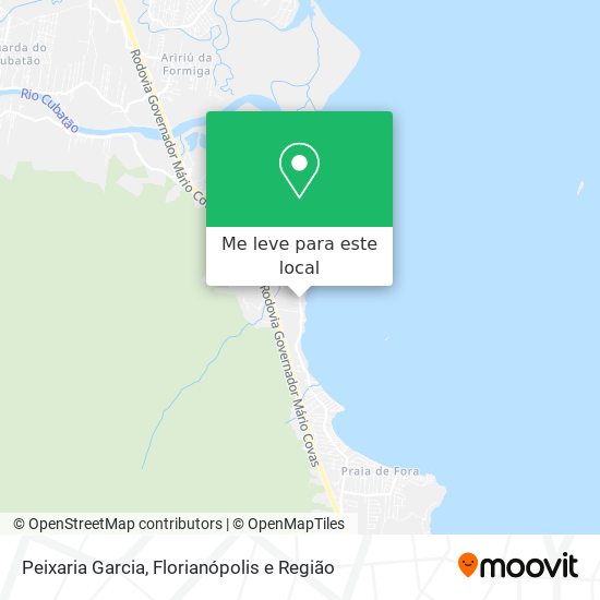 Peixaria Garcia mapa