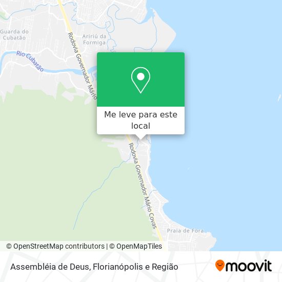 Assembléia de Deus mapa