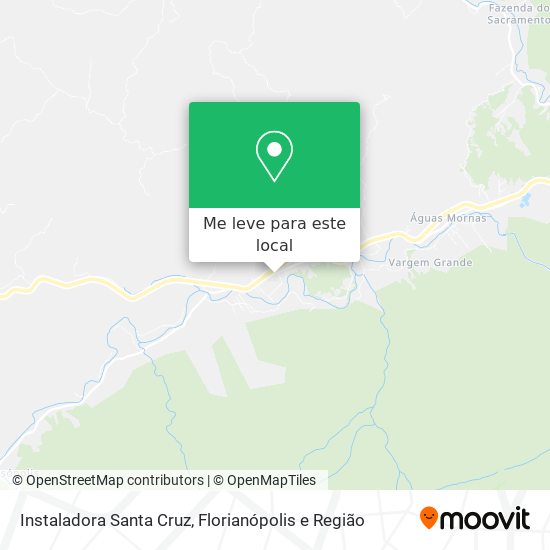 Instaladora Santa Cruz mapa