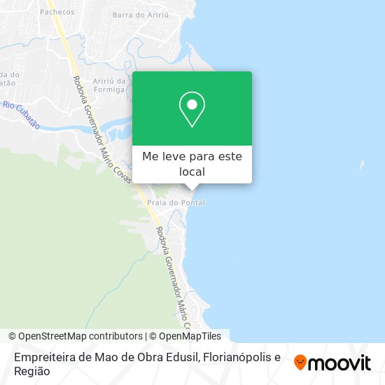 Empreiteira de Mao de Obra Edusil mapa