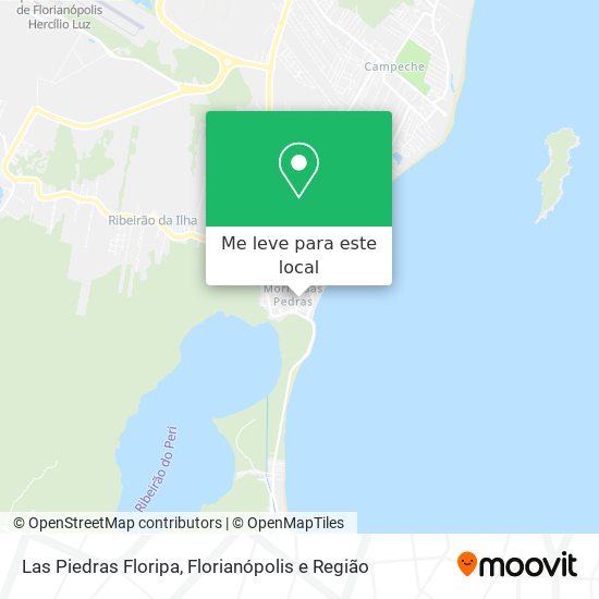 Las Piedras Floripa mapa