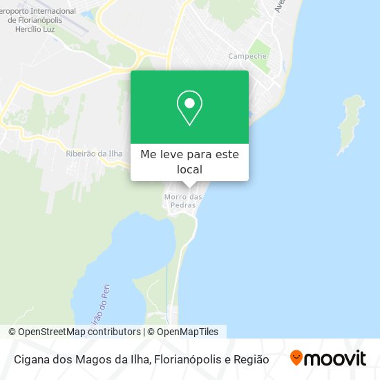 Cigana dos Magos da Ilha mapa