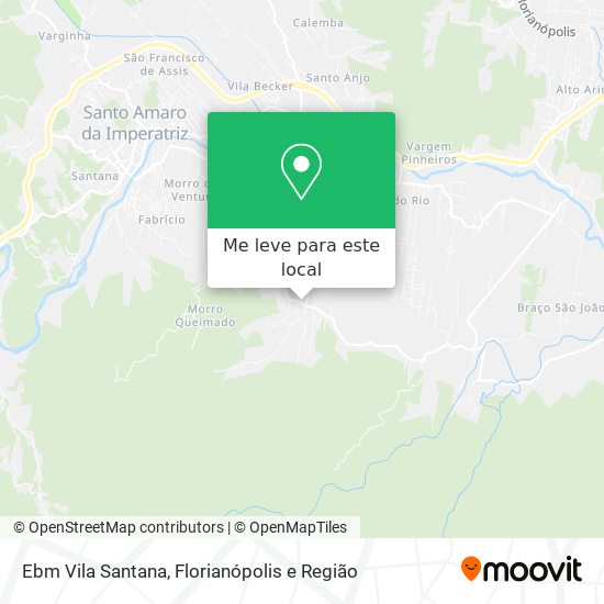 Ebm Vila Santana mapa
