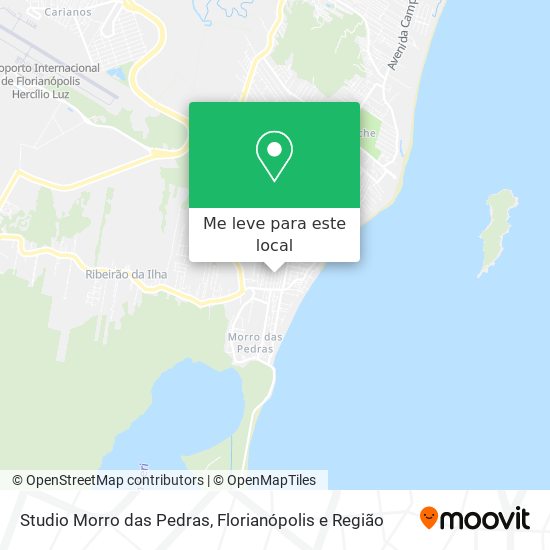 Studio Morro das Pedras mapa