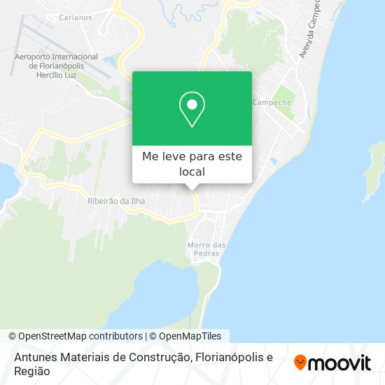 Antunes Materiais de Construção mapa