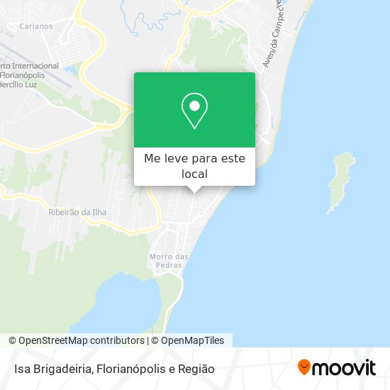 Isa Brigadeiria mapa