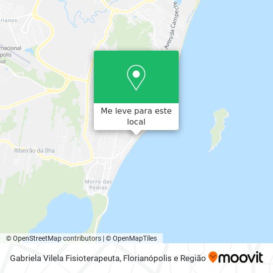 Gabriela Vilela Fisioterapeuta mapa