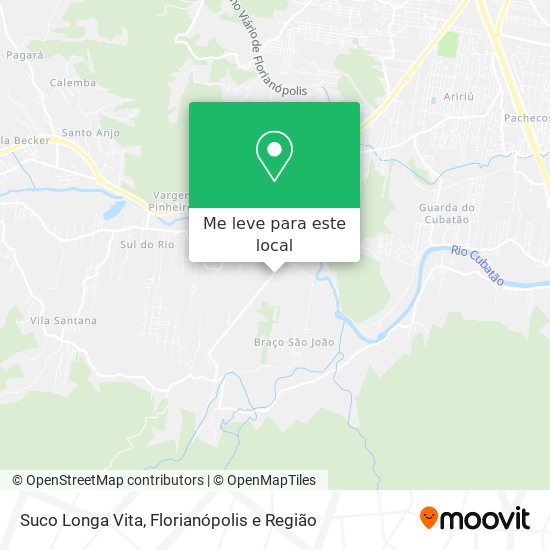 Suco Longa Vita mapa