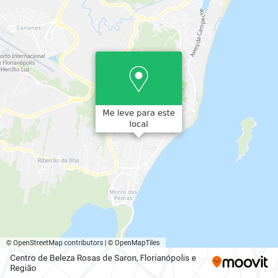 Centro de Beleza Rosas de Saron mapa