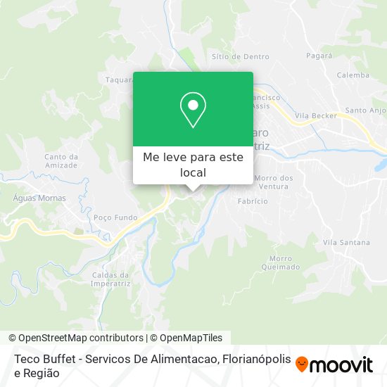 Teco Buffet - Servicos De Alimentacao mapa