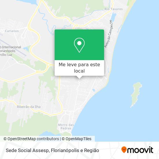 Sede Social Assesp mapa