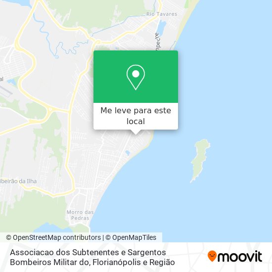 Associacao dos Subtenentes e Sargentos Bombeiros Militar do mapa