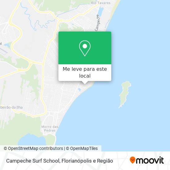 Campeche Surf School mapa