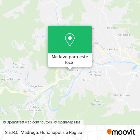 S.E.R.C. Madruga mapa