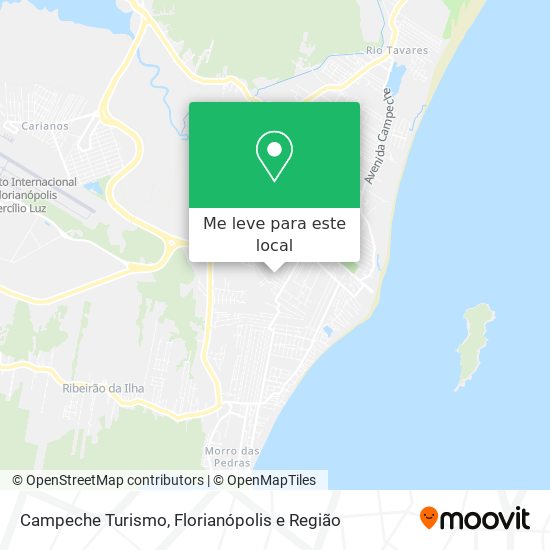 Campeche Turismo mapa