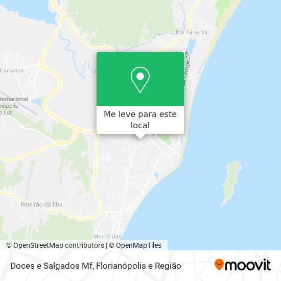 Doces e Salgados Mf mapa