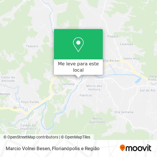 Marcio Volnei Besen mapa