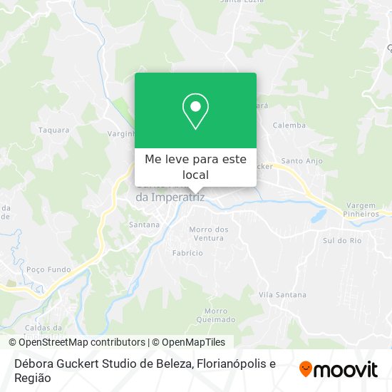 Débora Guckert Studio de Beleza mapa