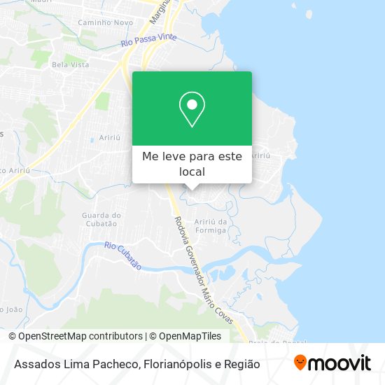 Assados Lima Pacheco mapa