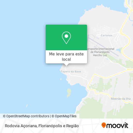 Rodovia Açoriana mapa