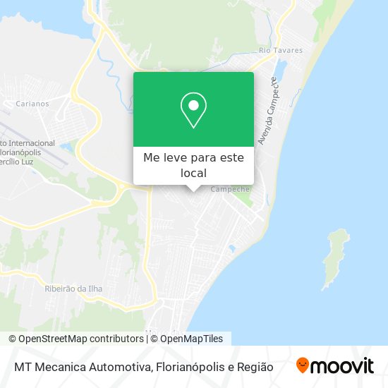 MT Mecanica Automotiva mapa