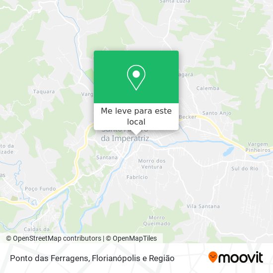 Ponto das Ferragens mapa
