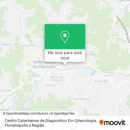 Centro Catarinense de Diagnostico Em Ginecologia mapa