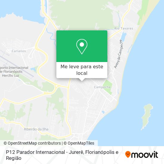P12 Parador Internacional - Jurerê mapa