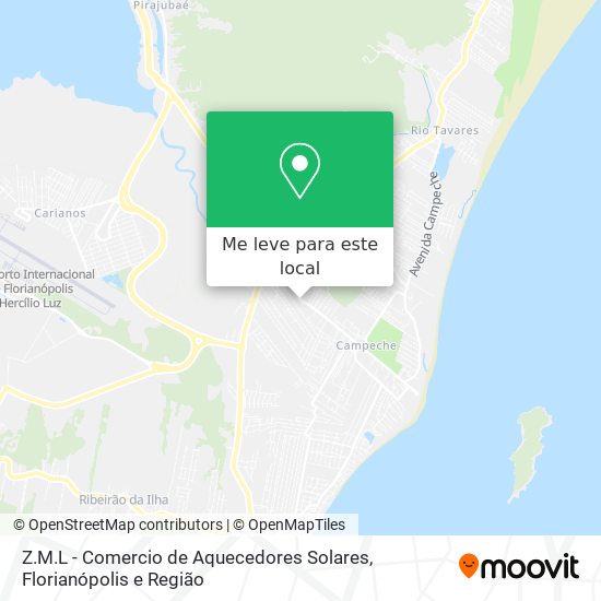 Z.M.L - Comercio de Aquecedores Solares mapa